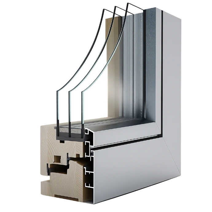 Profil bois-métal MSORA