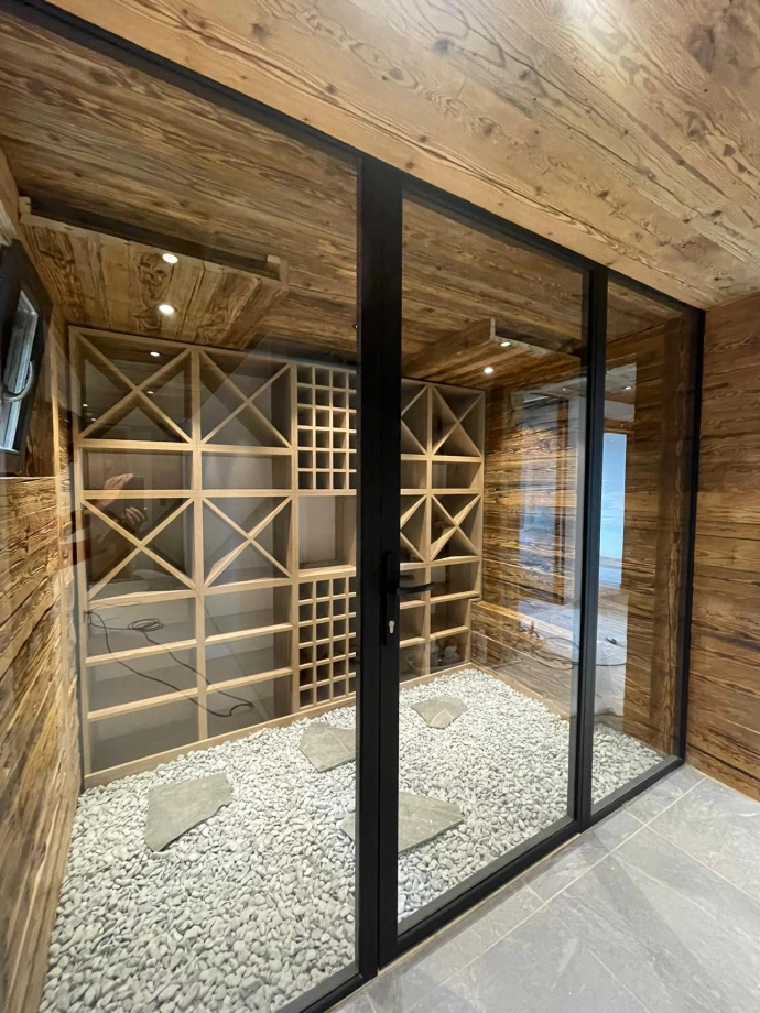 Cave en profil acier